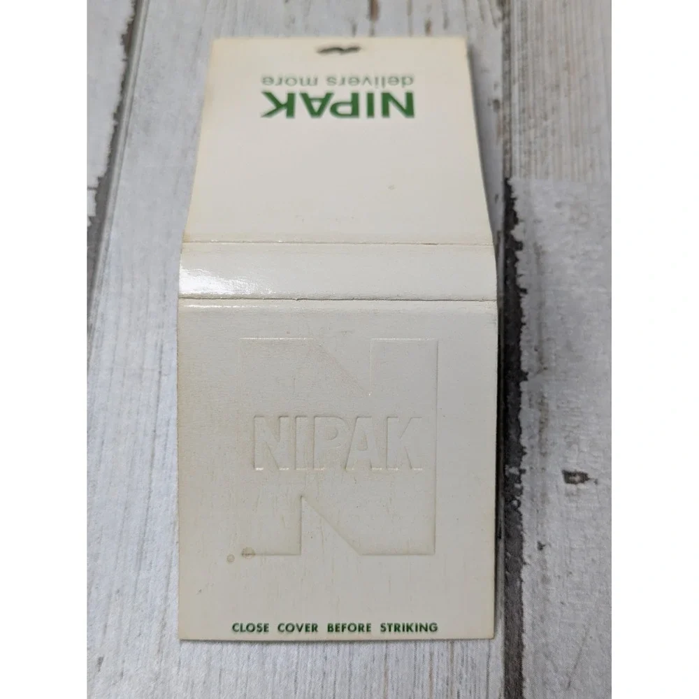 Vintage Matchbook‎ Cover Nipak Fertilizer Products